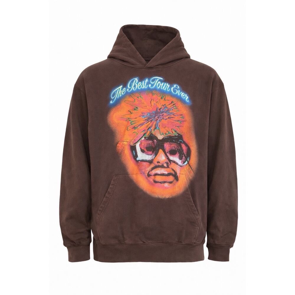 Aminé The Best Tour Ever Hoodie Men’s XL Brown Heavyweight Portland Rapper